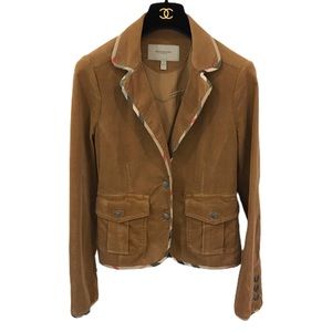 SOLD⛔️ Burberry Curdoroy Spring Jacket